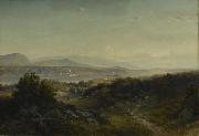 Johann Hermann Carmiencke Landscape Hyde Park New York oil painting on canvas